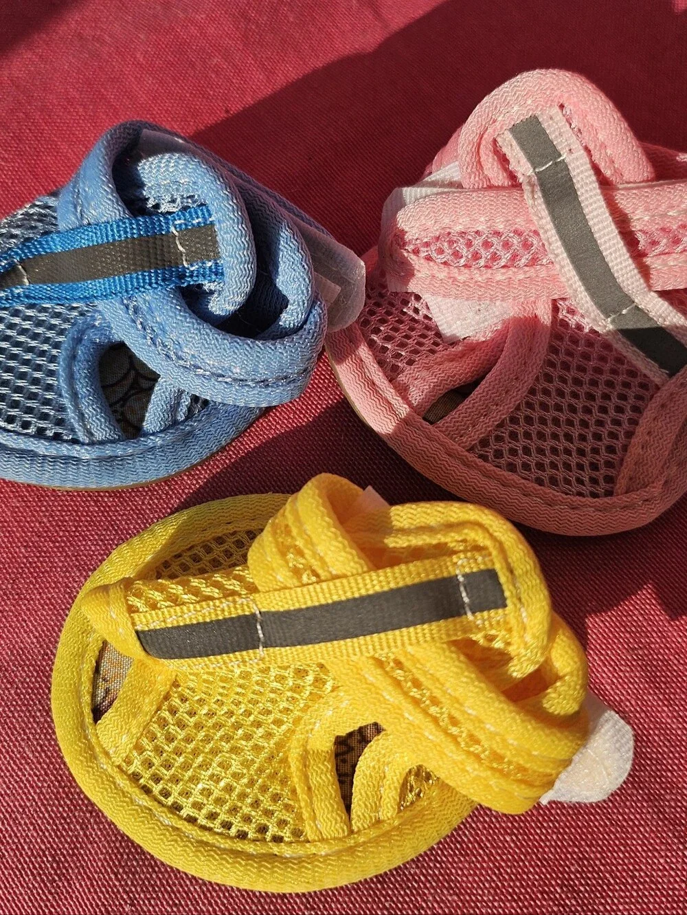Size 5 Four Sets Of Dog Or Animal Sandles Shoes